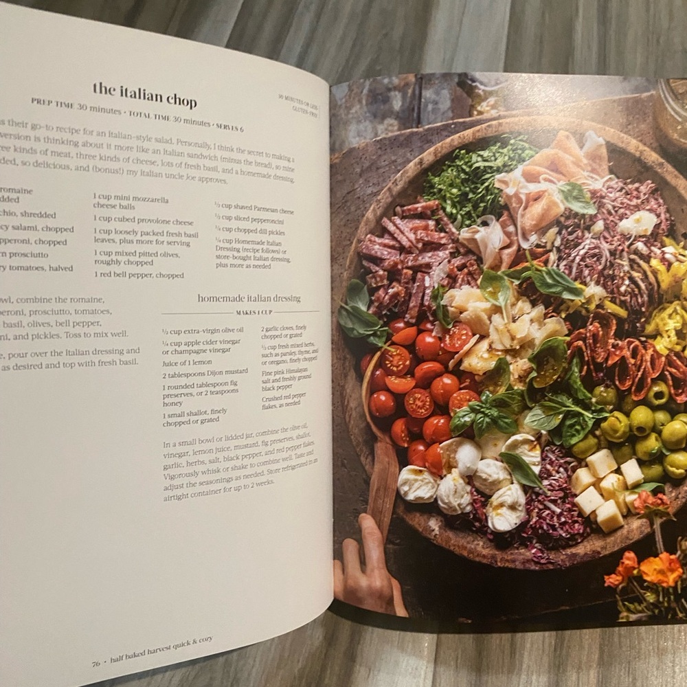 Half Baked Harvest Quick & Cozy Cookbook Tieghan Gerard Hardcover - Picture 6 of 9